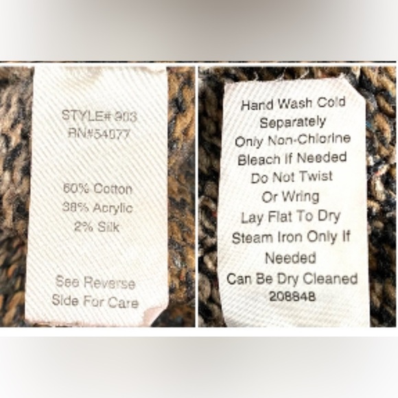 CAbi Ombre colorful  Knit Sweater Jacket - XL - Picture 8 of 9